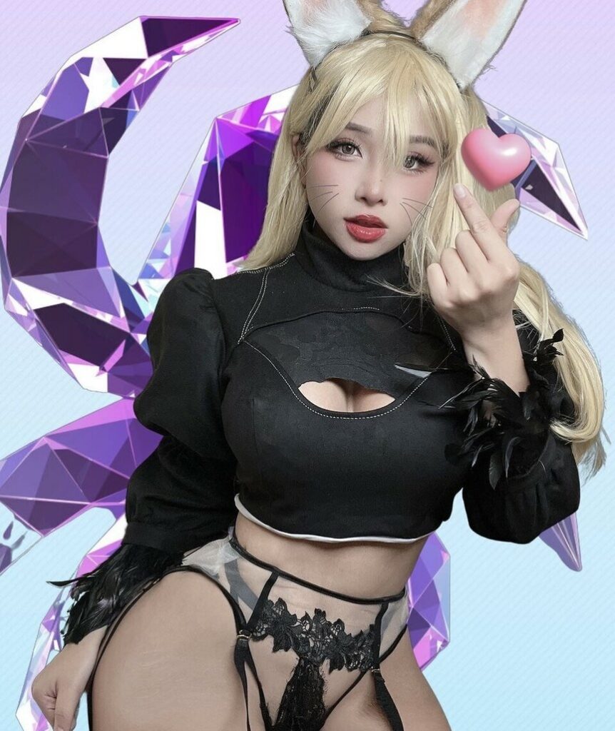 asianbunny x косплеерша